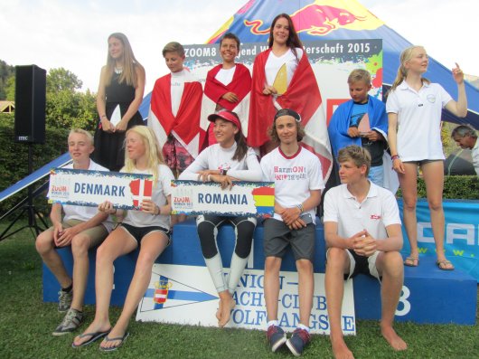 Marie Pihlas ja Jakob Haud purjetasid Zoom8 MM-l medalile