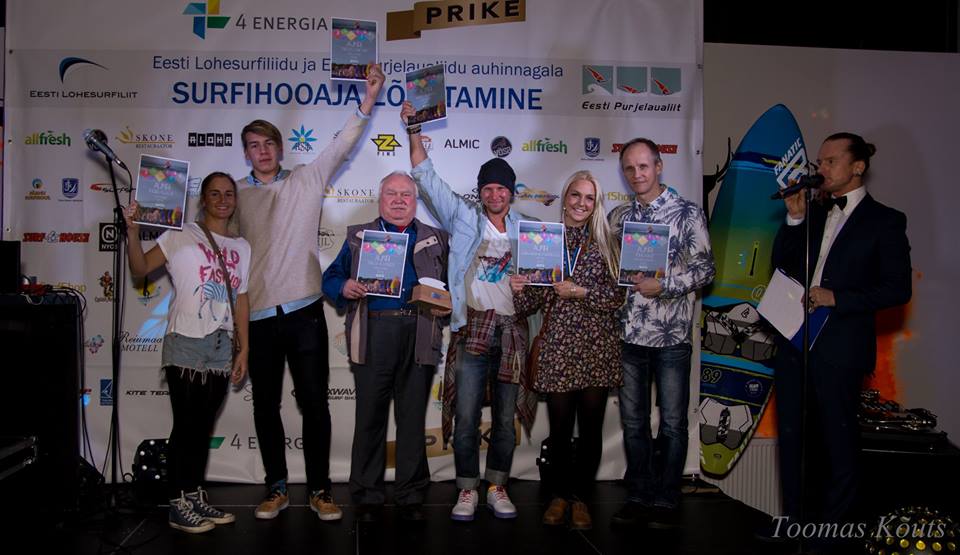 Surfihooaja lõpetamisel tunnustati aasta parimaid surfareid