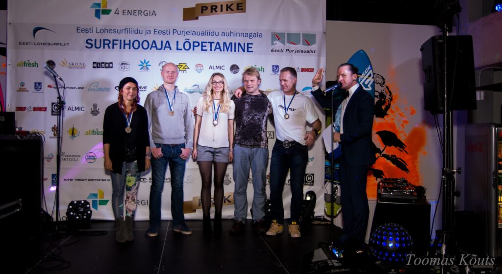 Eesti Lohesurfiliit tunnustas hooaja parimaid lohelaudureid