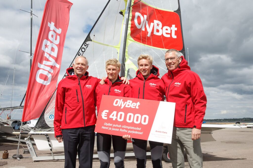 OlyBet toetab olümpiapurjetamise tulevikulootusi, vendi Roihusid 40 000 euroga