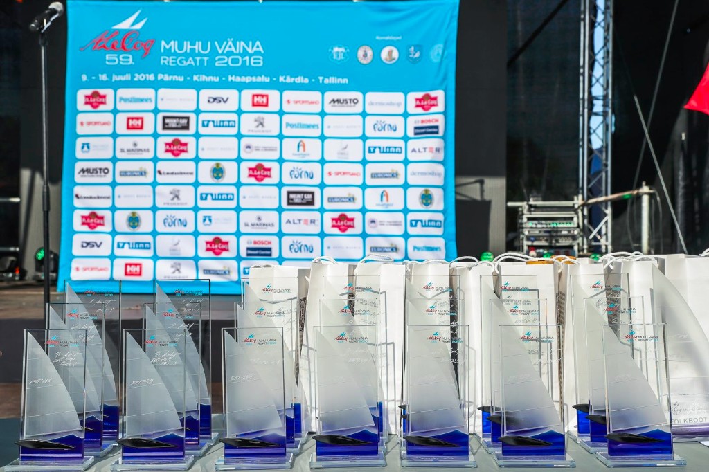 A. Le Coq 59. Muhu Väina regati võitjad pärjati laupäeval Kalev Jahtklubis