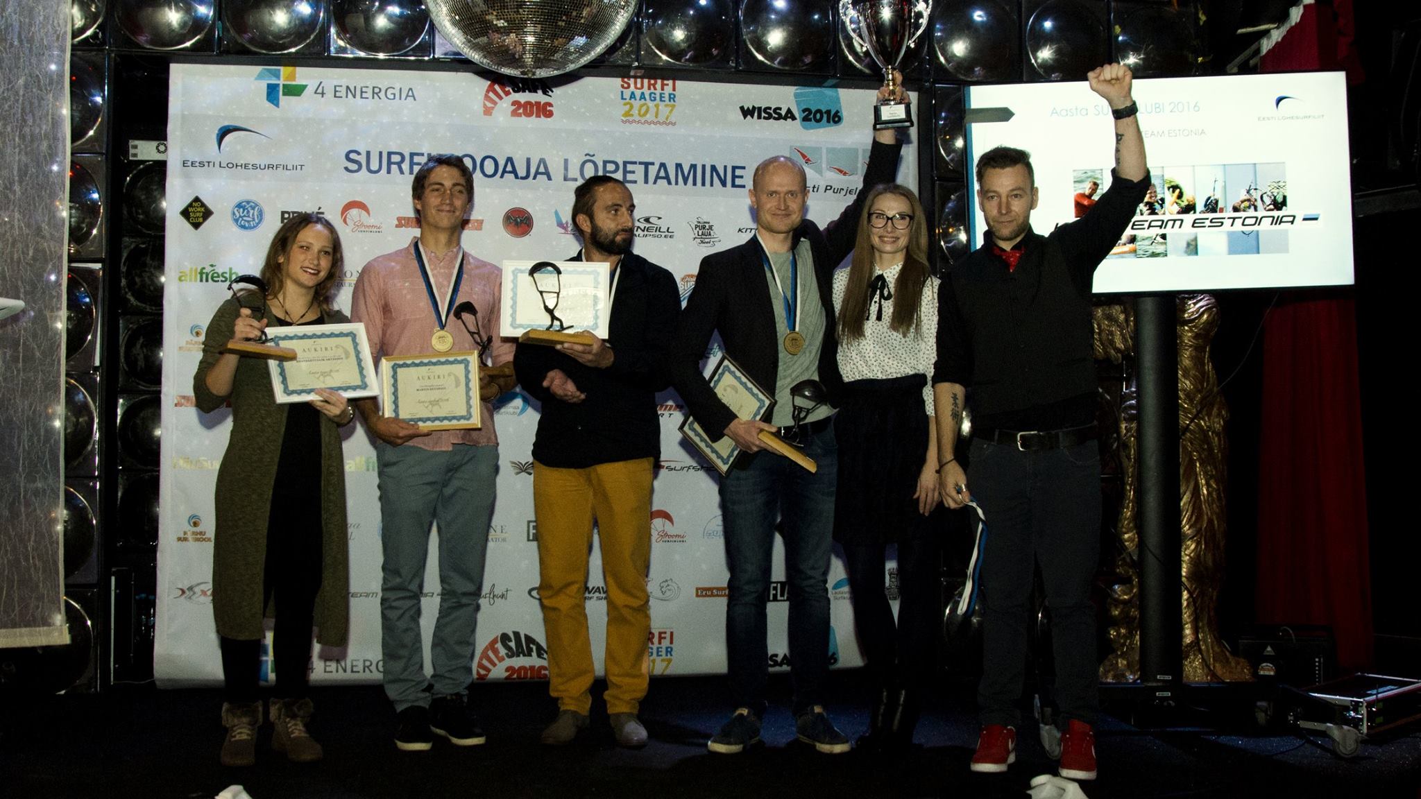 Eesti Lohesurfiliit tunnustas lohesurfi aasta parimaid