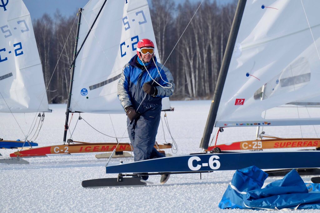 Jääpurjetamise Eesti Karika esimese etapi võitis DN klassis Vaiko Vooremaa