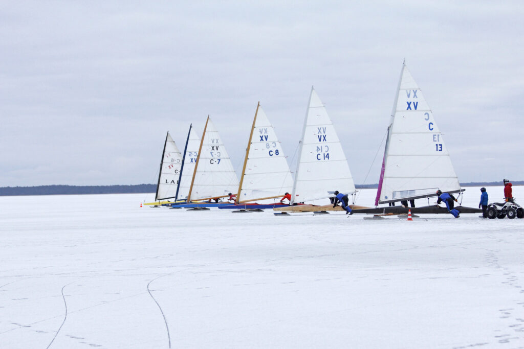 Jääpurjetamise Läänemaa meistrivõistlused võitsid Monotüüp-XV klassis saarlased Ott ja Juhan Kolk