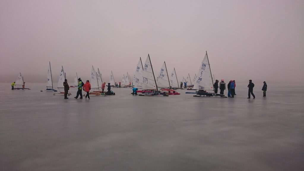 Jääpurjetamise Eesti Karika kolmanda etapi võitis Ice-Optimist klassis saarlane Daniel Rüütel