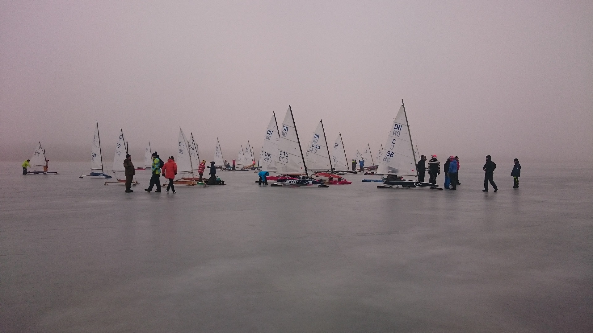 Jääpurjetamise Eesti Karika kolmanda etapi võitis Ice-Optimist klassis saarlane Daniel Rüütel