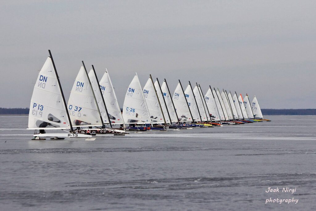Jääpurjetamise Eesti meistrivõistlused võitis DN klassis Vaiko Vooremaa