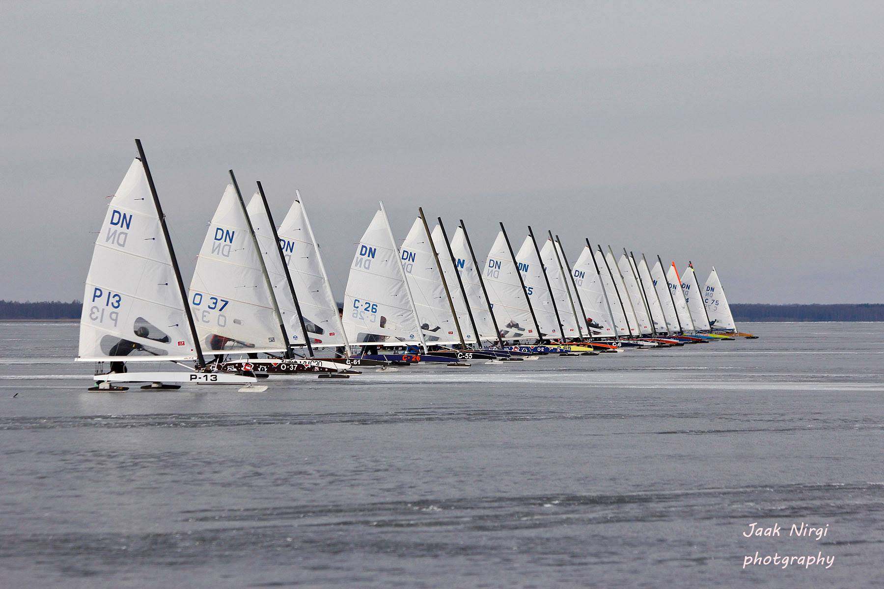 Jääpurjetamise Eesti meistrivõistlused võitis DN klassis Vaiko Vooremaa