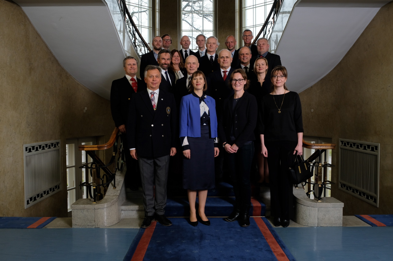 Purjetajad arutasid president Kaljulaidiga purjespordi rolli üle ühiskonnas