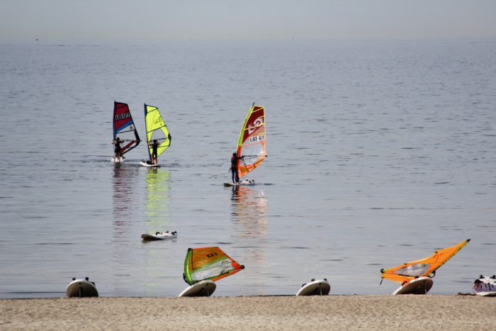 Ideaalne rannailm Estonian NeilPryde Baltic Cup'il võistlevaid surfareid ei soosinud
