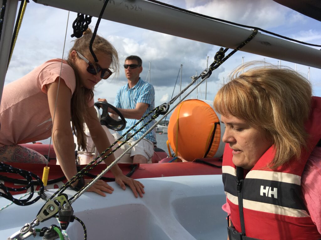 Puudega inimesed lähevad Merepäevadel seilama