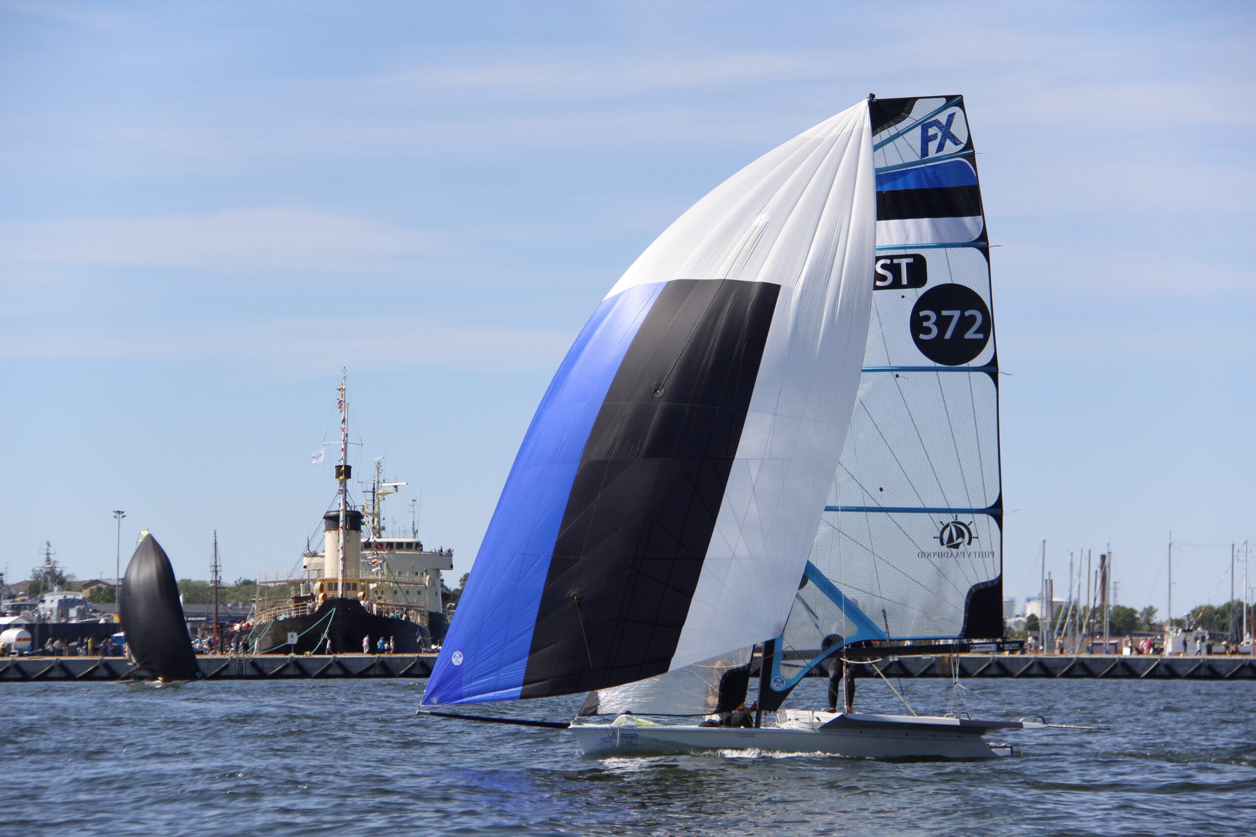 Tallinn Race'i teine võistluspäev soosis nõrga tuule meistreid