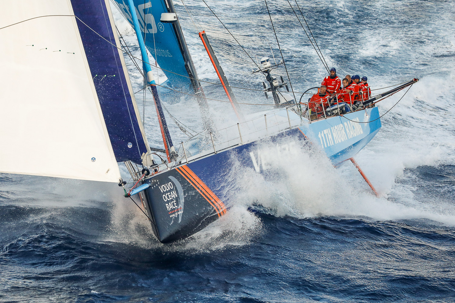 2017-2018 Volvo Ocean Race esimesel etapil tõusis liidriks Taani/USA jaht, kokkuvõttesaade Kanal 12-s