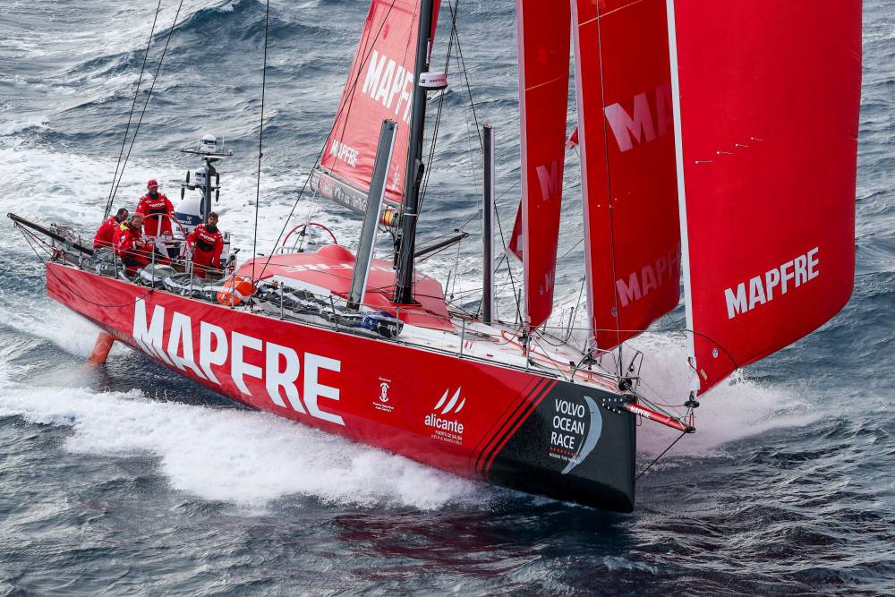 MAPFRE võttis Volvo Ocean Race'il teise etapivõidu järjest