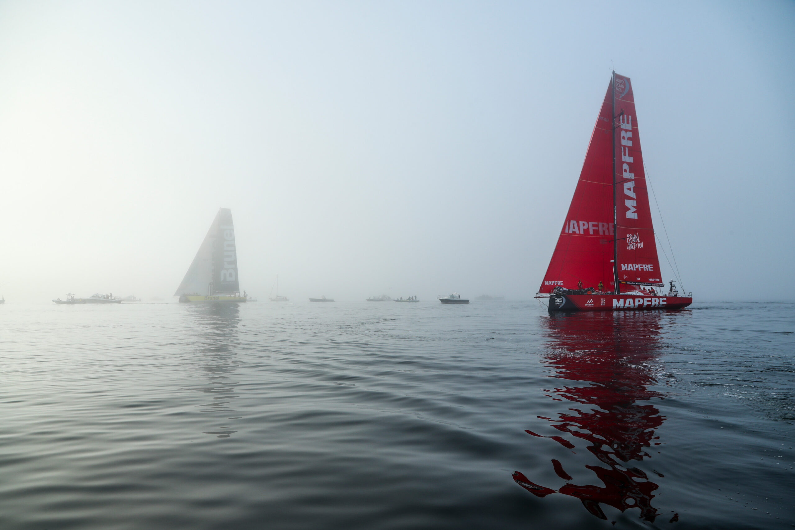 MAPFRE võttis Volvo Ocean Race’i kaheksandal etapil napi üllatusvõidu