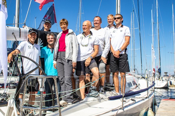 Juubeldav Muhu Väina regatt purjetas pidulikult Piritalt Kakumäele