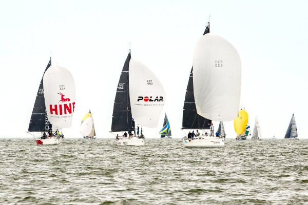 Muhu Väina regatt täitis Tallinna lahe purjedega