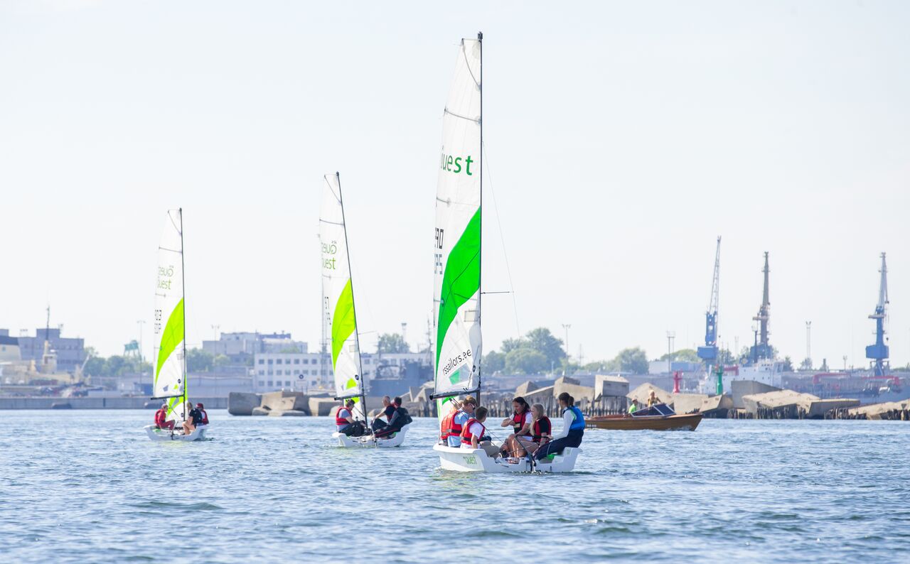 Tallinna Merepäevadel käidi Eriliste Purjetajate projekti raames purjetamas