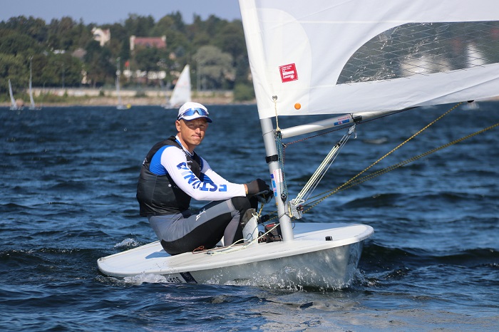 Kalevi Jahtklubi meistrivõistluste esimest päeva ilmestasid kenad purjetamisolud