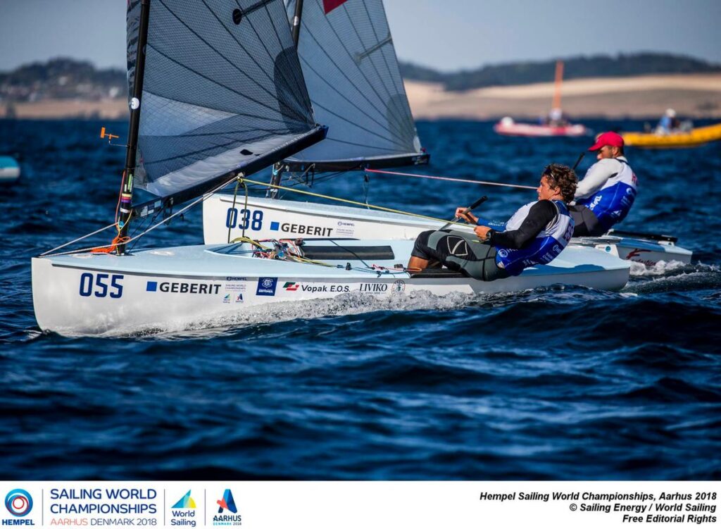 Purjetamise MM-i 3. päev: Karl-Martin Rammo: Esimeses tänases sõidus sõitsin hea fiilinguga ja finišis olin kolmas, mis on väga hea!