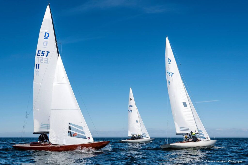 Draakon klassi Eesti meistrid 2018 Mihkel Kosk, Marko-Rollin Põdra, Viljo Vetik