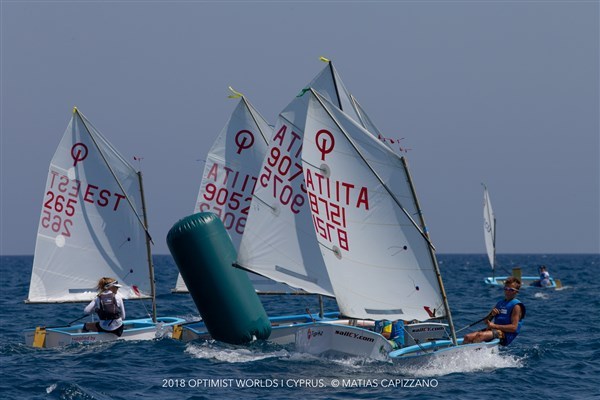 Optimist klassi maailma paremik võttis mõõtu MMil Küprosel