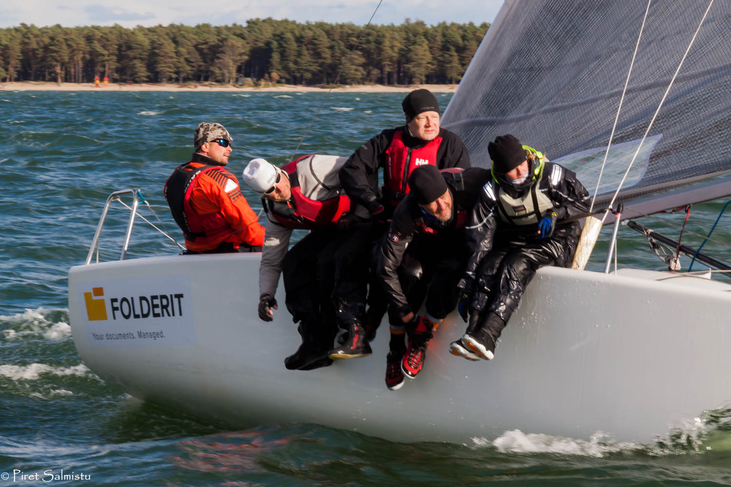 Melges 24 Eesti meister on Tiit Vihuli meeskond jahil Rock City