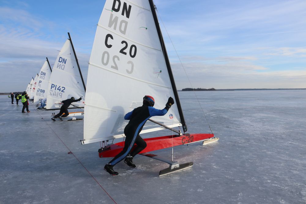 Rasmus Maalinn saavutas jääpurjetamise MM-il 7. koha