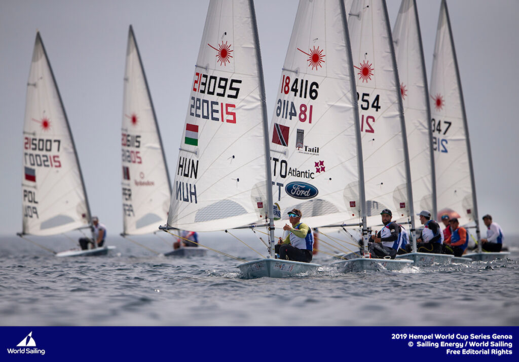Purjetamise Maailma Karikal läks Laser Standard klassi kuld Ungarisse