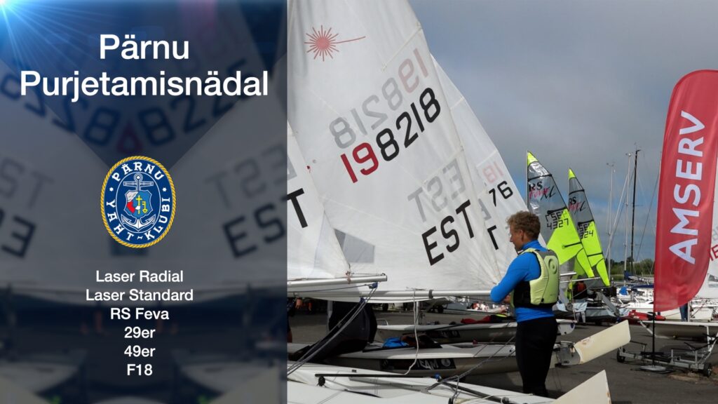 VIDEO: Purjetamise Eesti MV etapp Pärnu Purjetamisnädal
