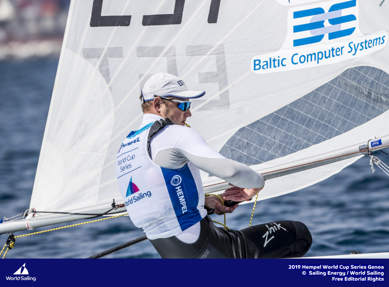 Rammo on Laser Standard klassi MM-il avapäeva järel 33. kohal