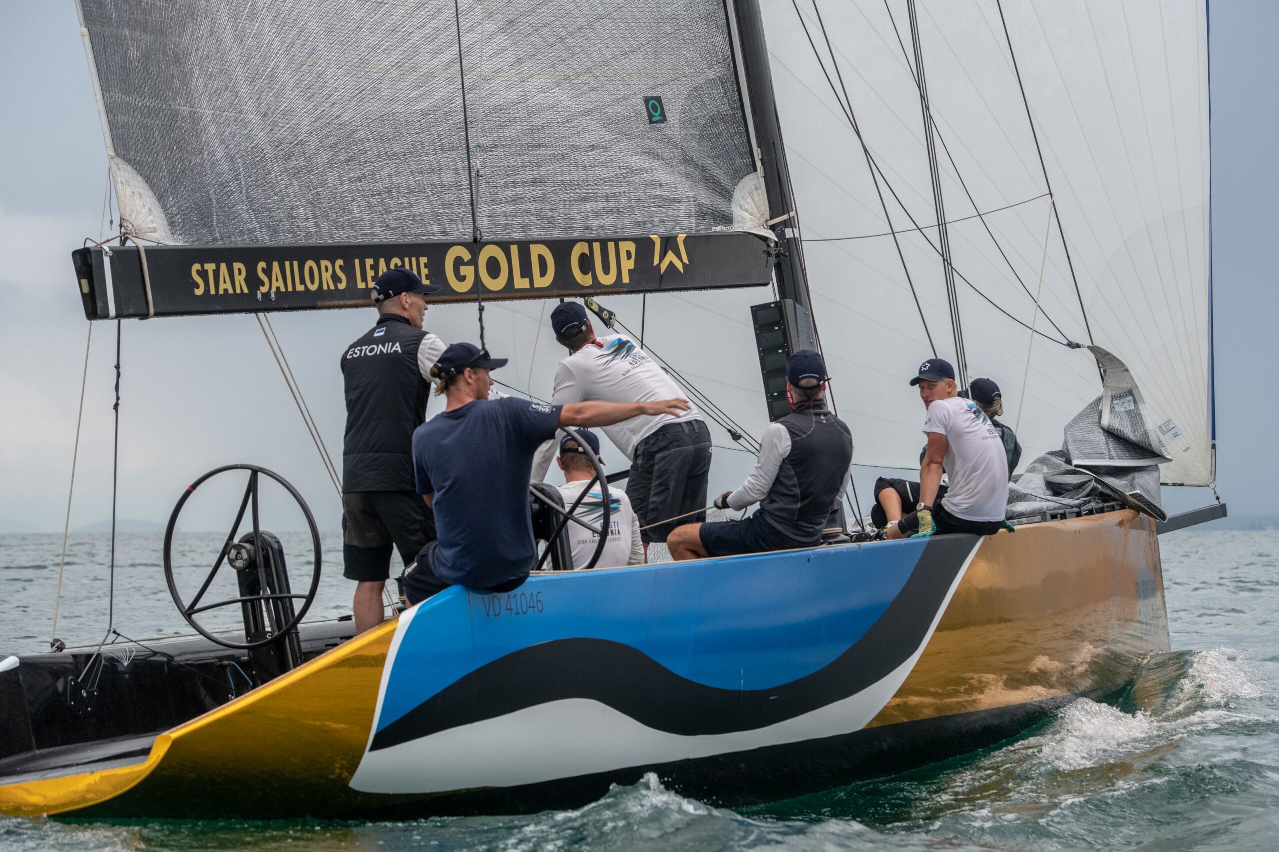 Eesti purjetajad tutvusid SSL Rahvuste Kuldkarikas 2021 võistluspaadiga
