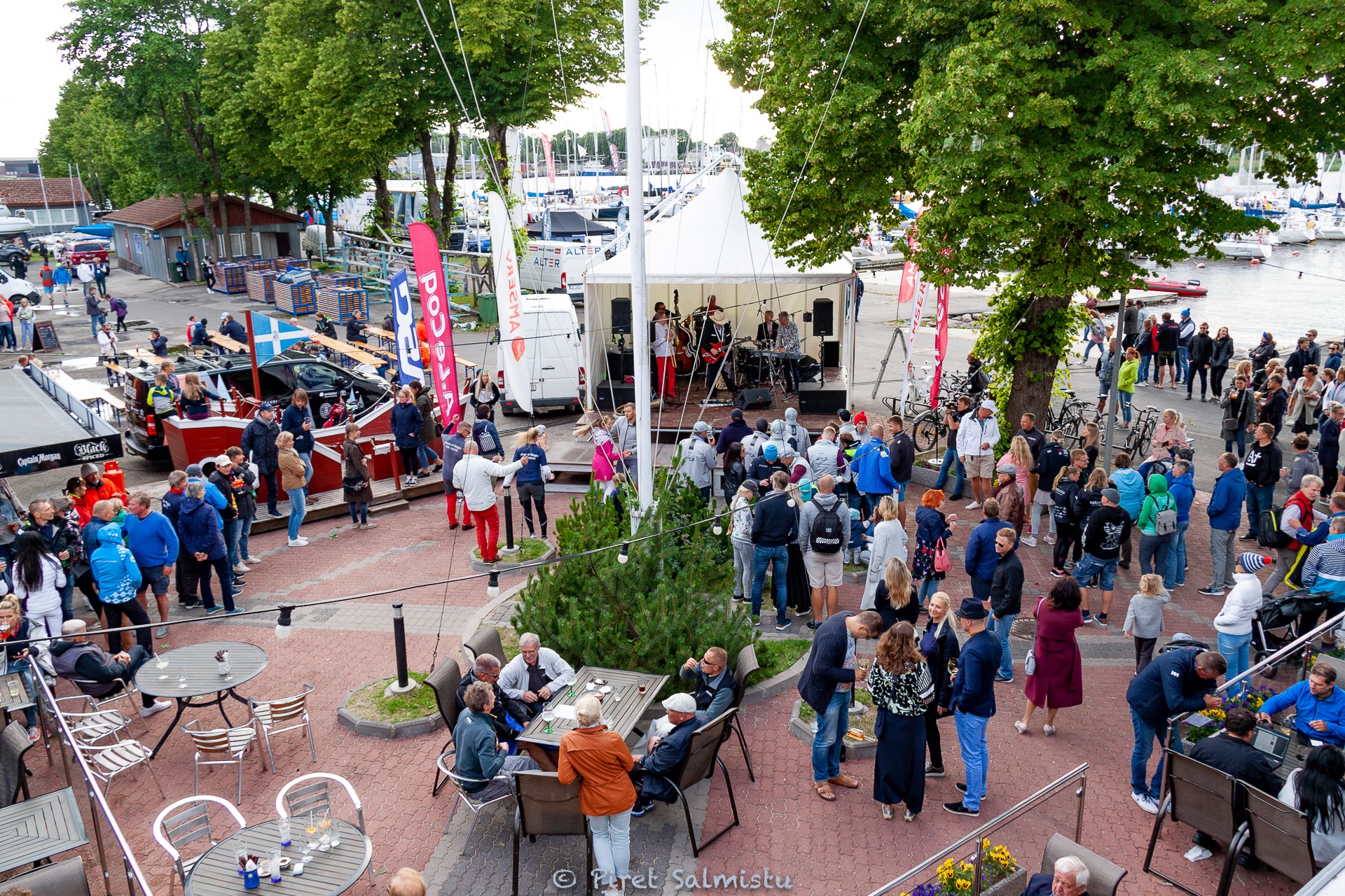 Tormituulte vaibudes avati Pärnus A. Le Coq 63. Muhu Väina regatt