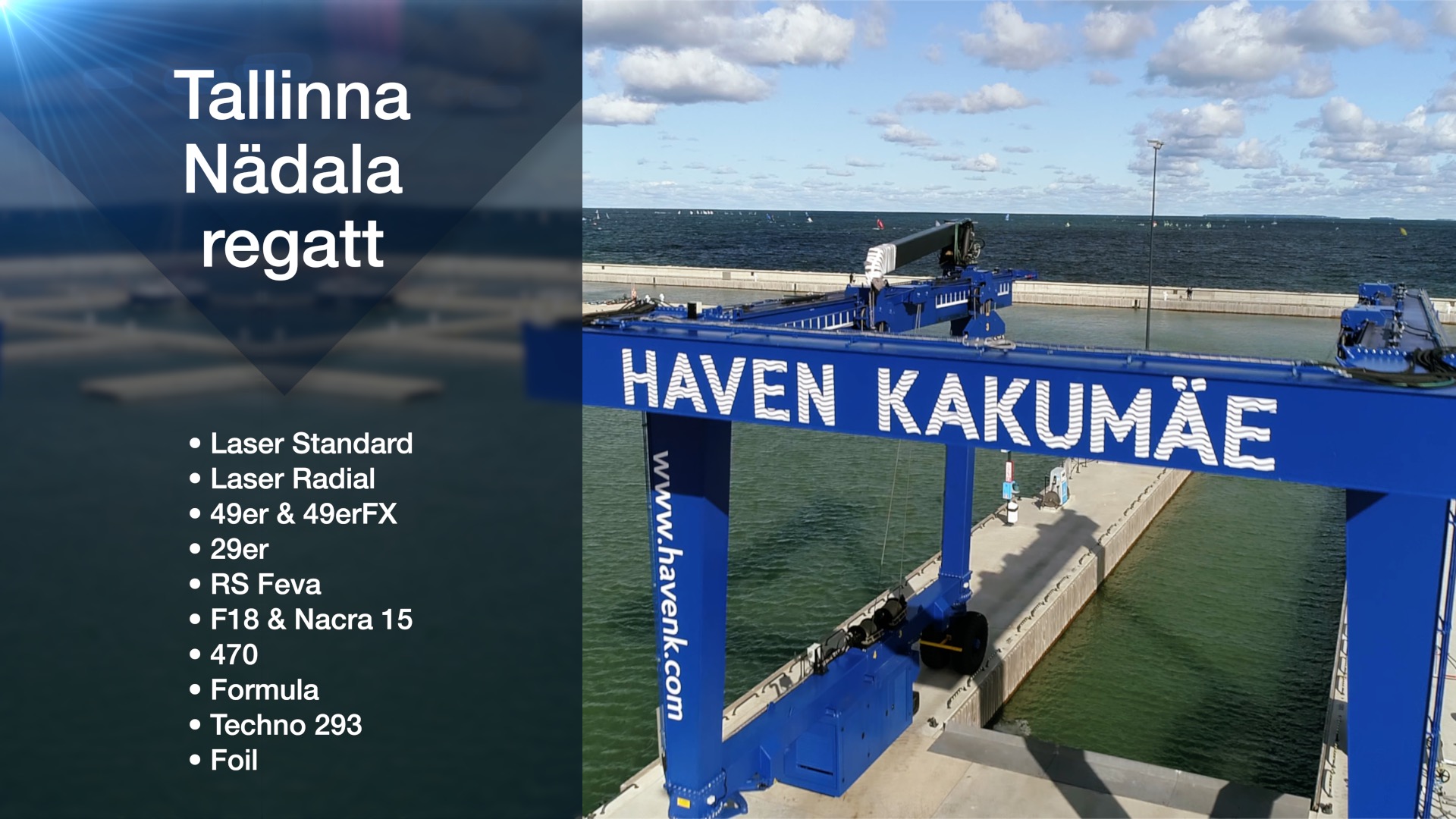 VIDEO: Garmin Purjetamise Eesti MV etapp Tallinna Nädala regatt