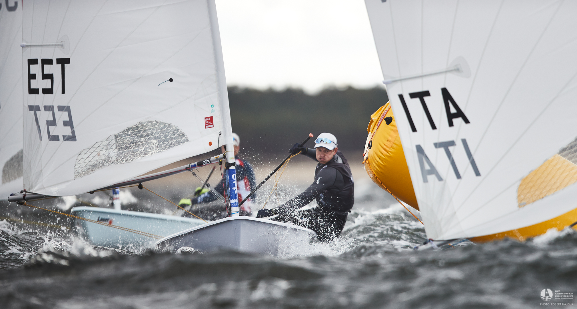 Rammo purjetab Laser Standardi EM-il finaalsõitudes kuldgrupis