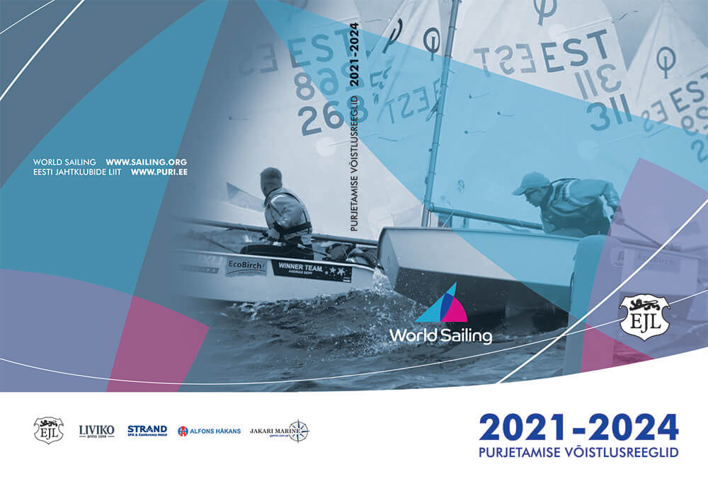 Eestikeelne purjetamise võistlusreeglid 2021-2024 raamat