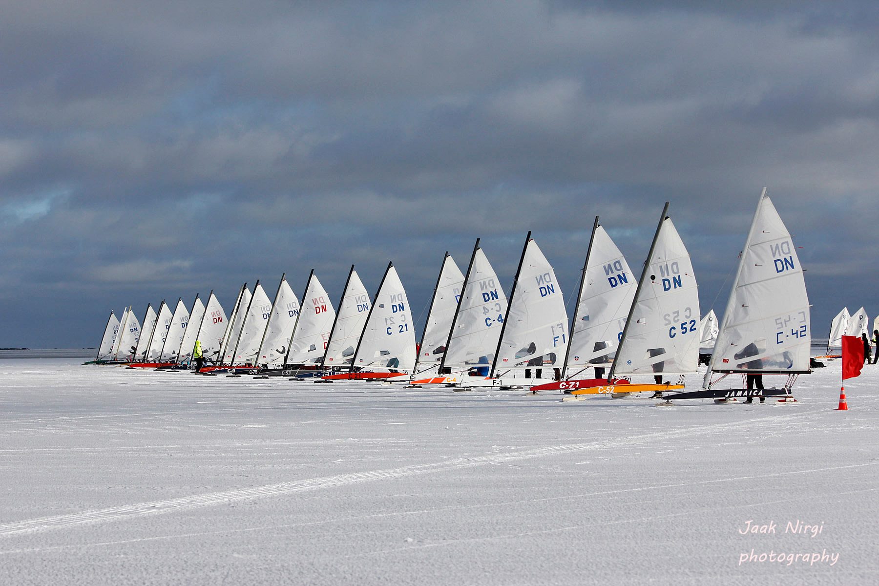 Jääpurjetamise Eesti Karika kolmanda etapi võitis Ice-Optimist klassis pärnakas Andrias Sepp