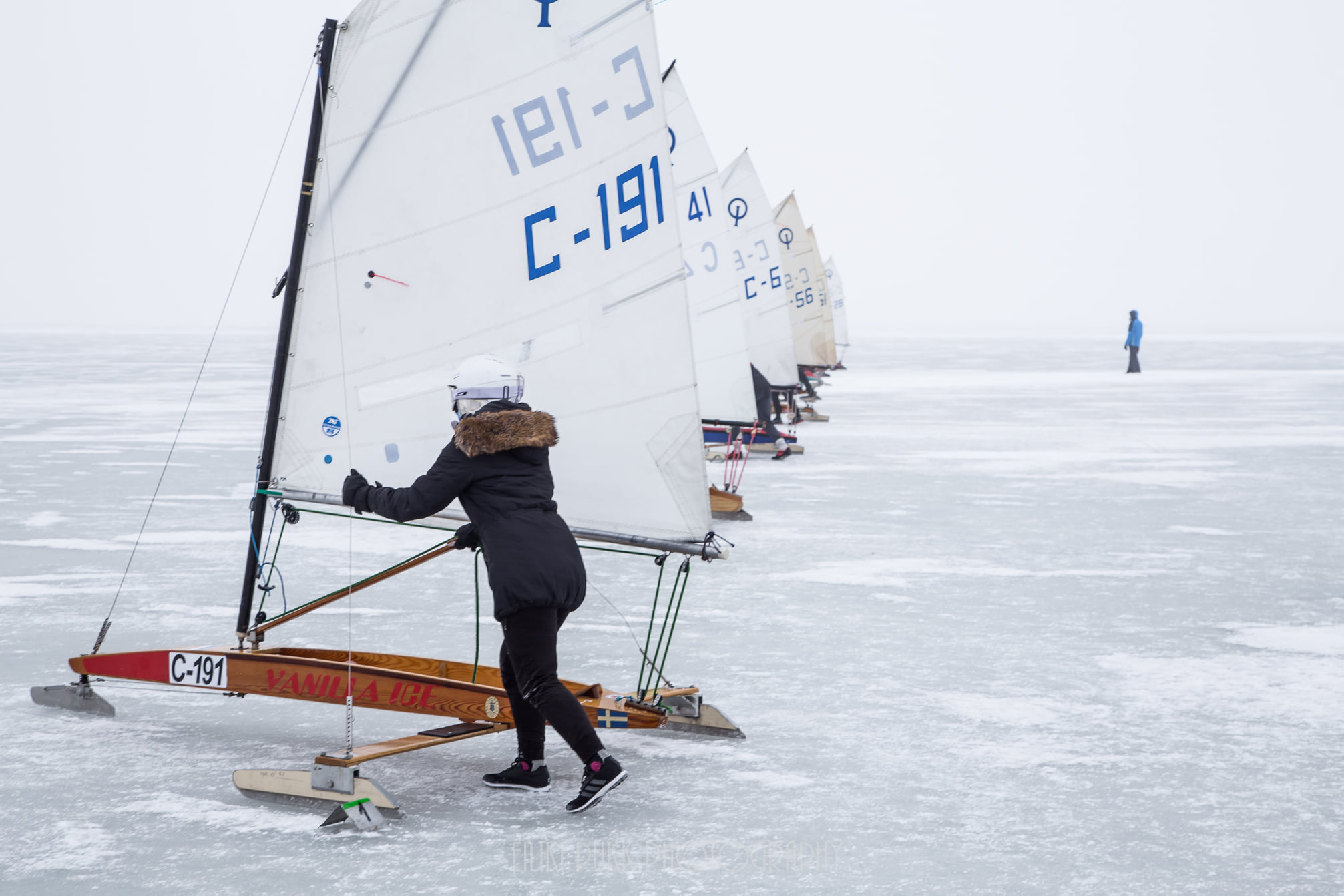 Jääpurjetamise Pärnu meistrivõistlused võitis DN klassis Argo Vooremaa