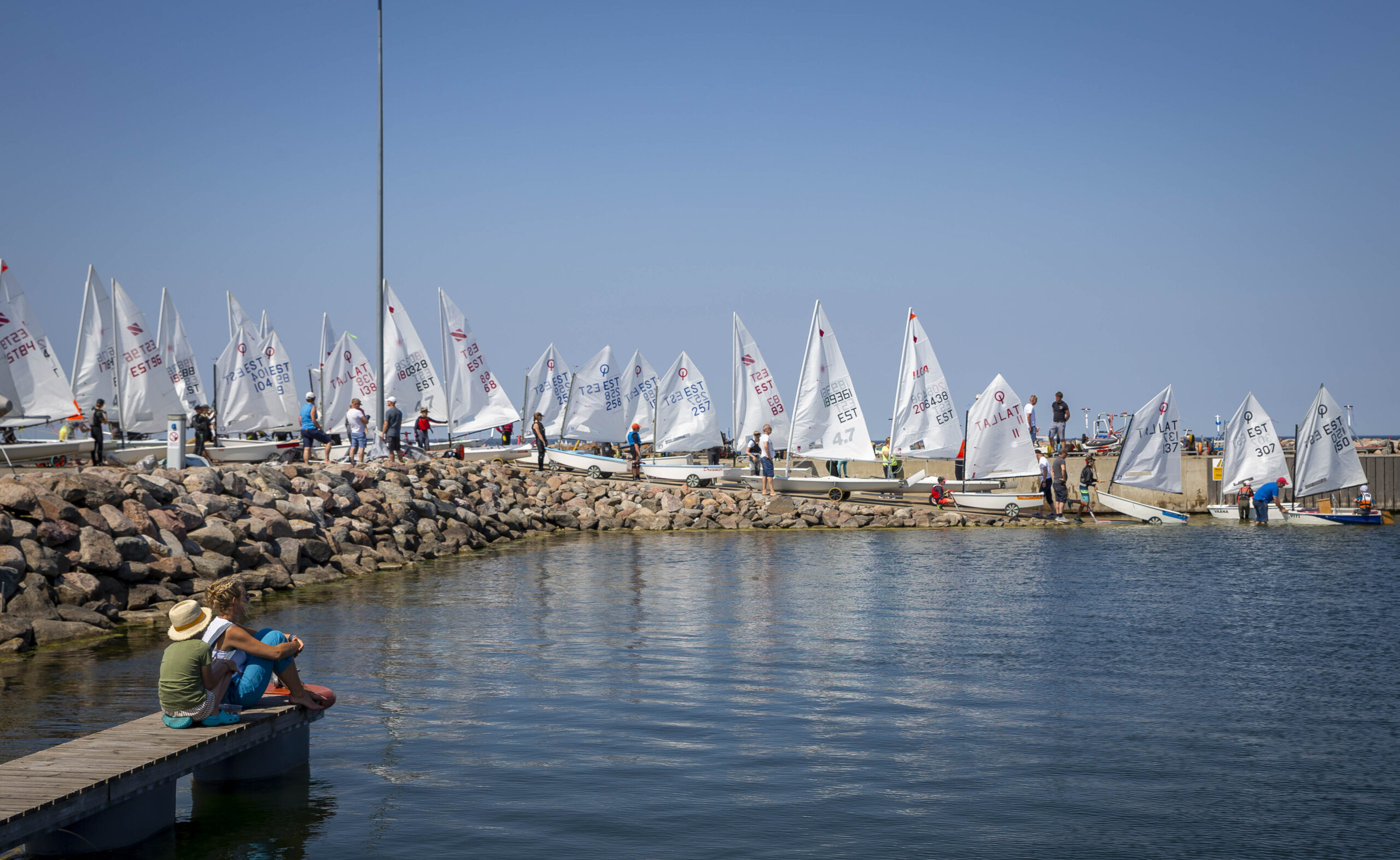 Kärdla Race algas päikesepaiste ja tugeva tuulega