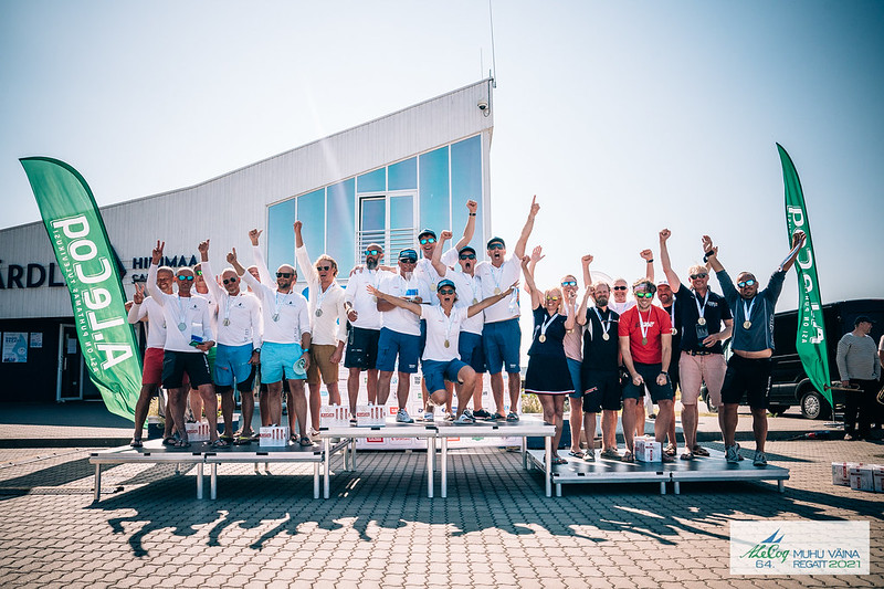 A. Le Coq 64. Muhu Väina regati parimad on pärjatud