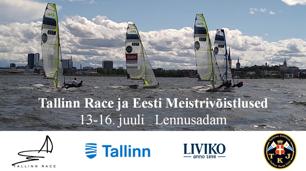 Täna algaval Tallinn Race-l selgitatakase välja Eesti meistrid kahepaatidel RS Feva, 29er, 49er ja 49FX