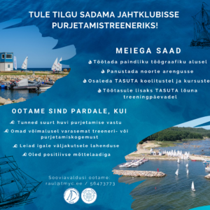 Tilgu Sadama Jahtklubi otsib treenerit!