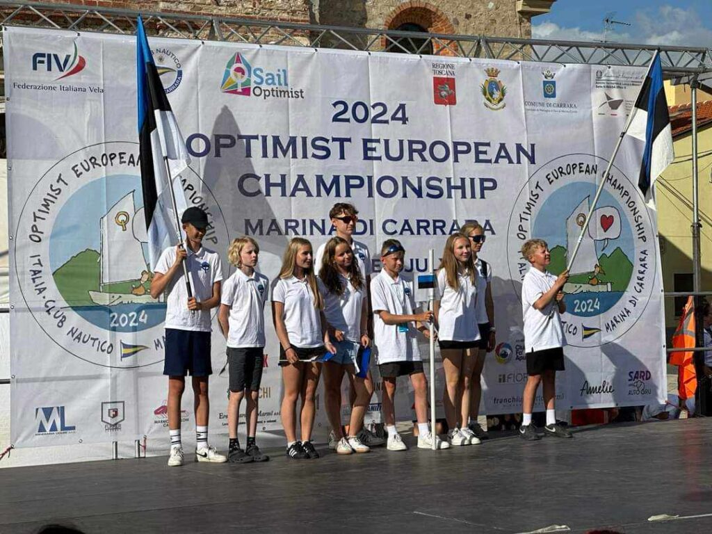 OPTIMIST EUROOPA MV- esimene võistluspäev