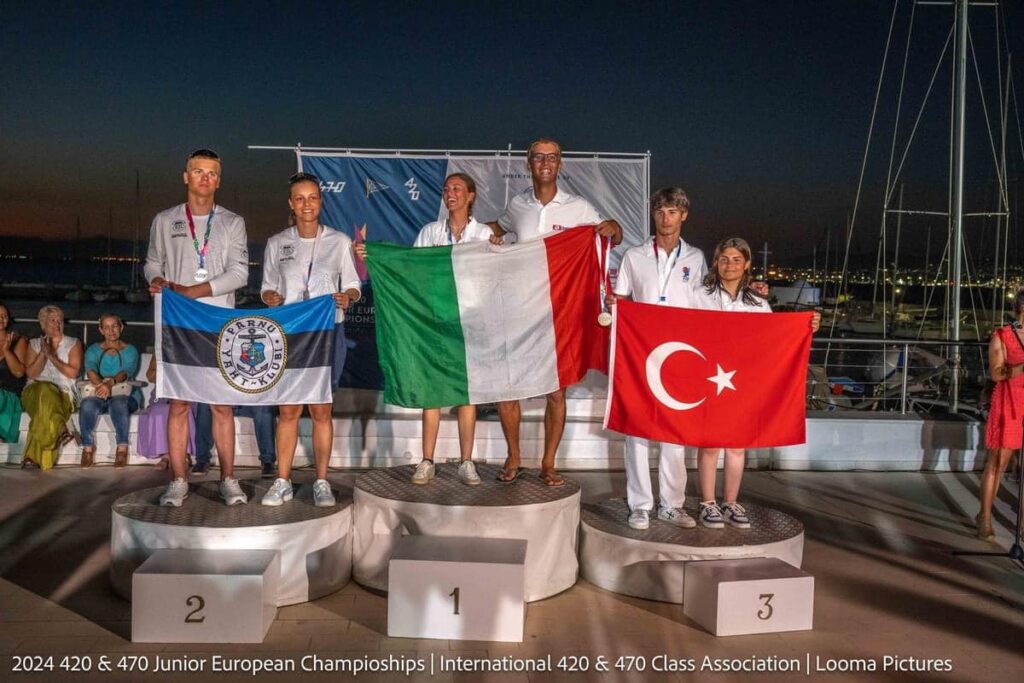 Liise Väliste ja Andrias Sepp võitsid Kreekas 470 Juniorite EM U19 hõbemedali!