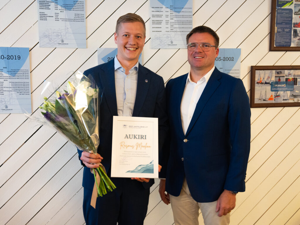 Pärnu tähistas Rasmus Maalinna Euroopa meistritiitlit ja Eesti jääpurjetajate edu