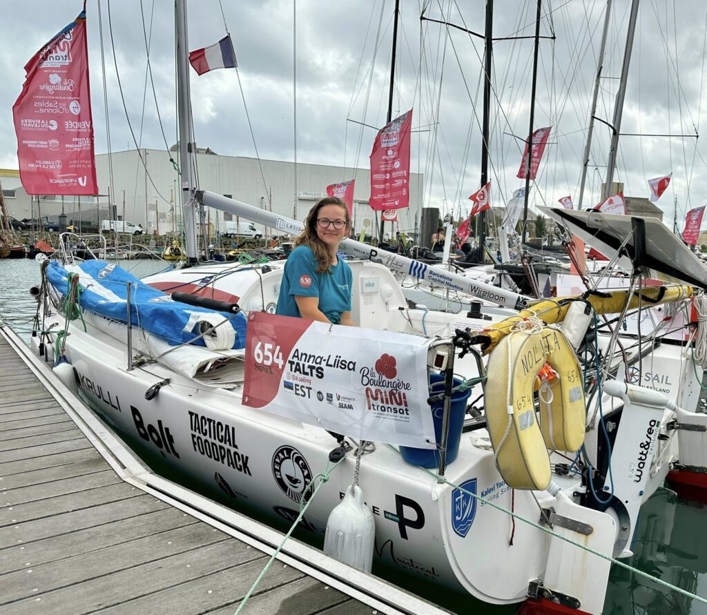 Anna-Liisa Talts startis Mini Transati regatil