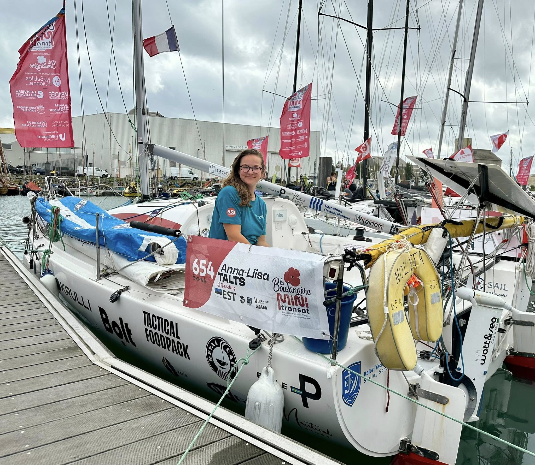 Anna-Liisa Talts startis Mini Transati regatil