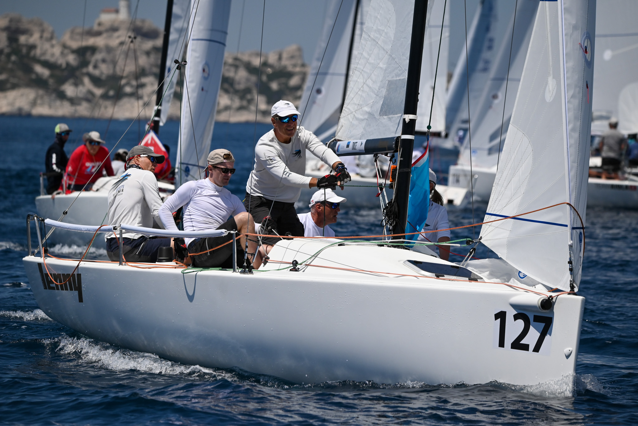 Eesti meeskond alustas J/70 maailmameistrivõistlusi Marseille’s seitsmenda kohaga