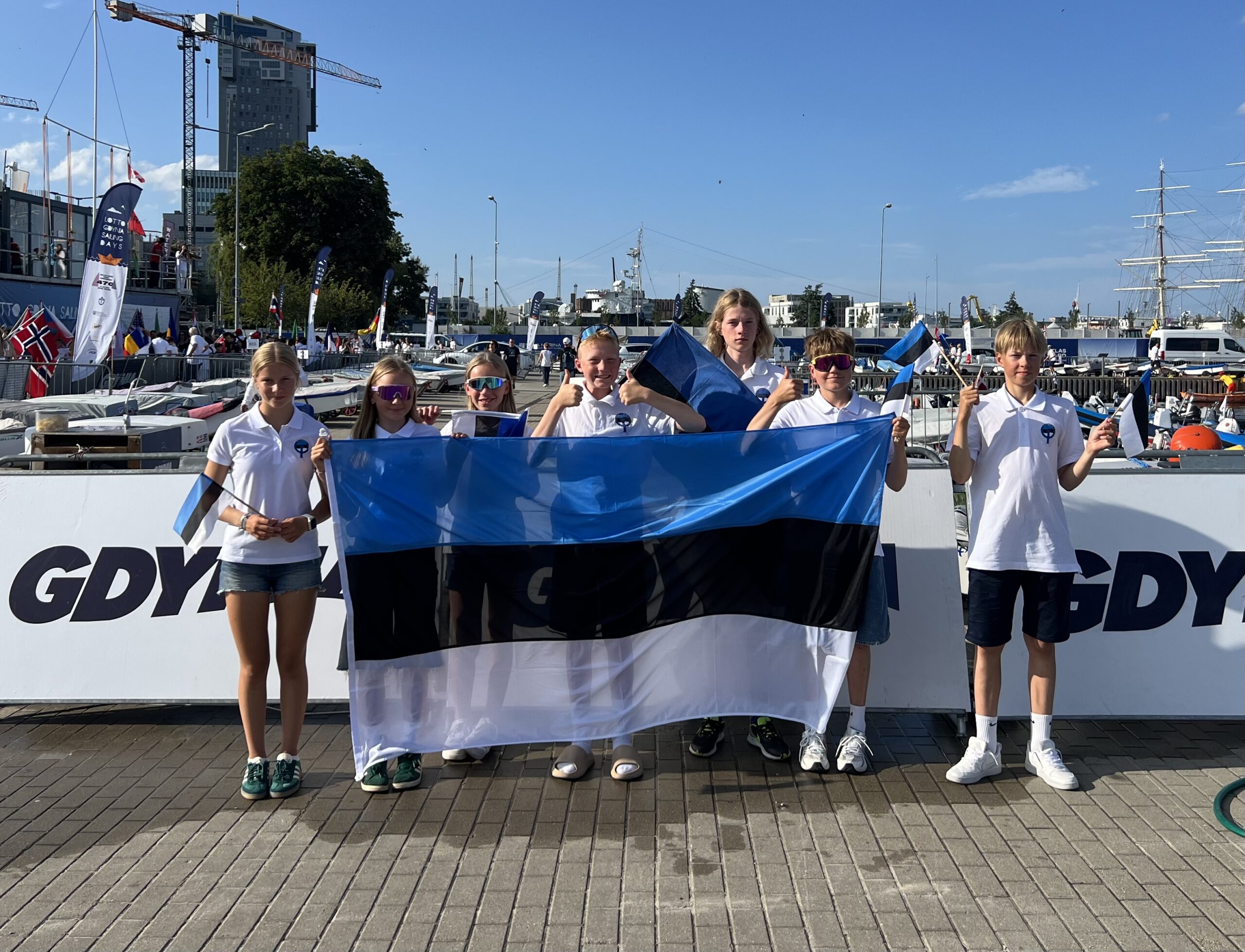 Eestit esindab Optimist klassi EM-il 7 sportlast