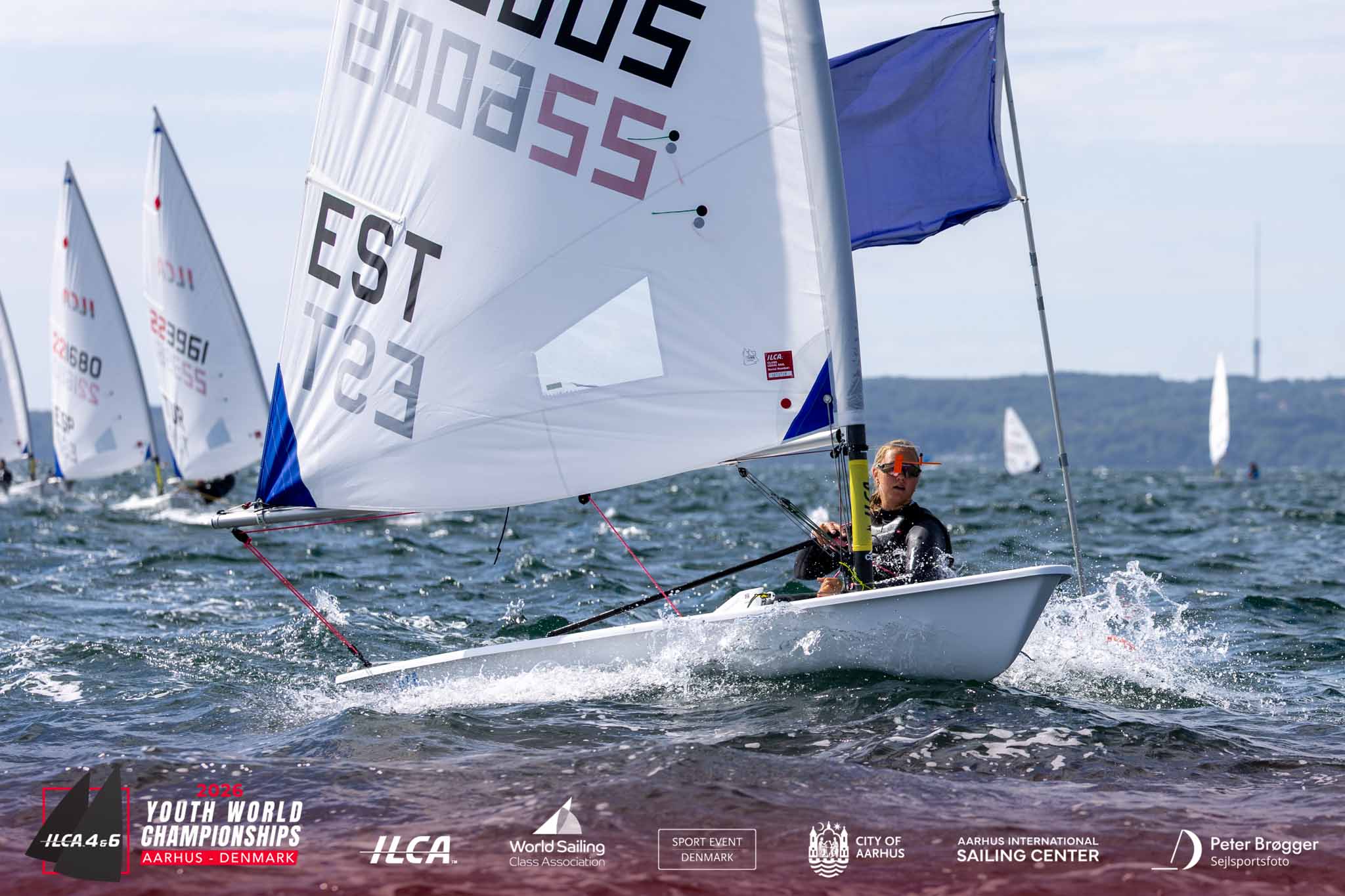 Brigitta Vilo läheb ILCA 6 noorte MM-i viimasele päevale U17 arvestuse teiselt kohalt